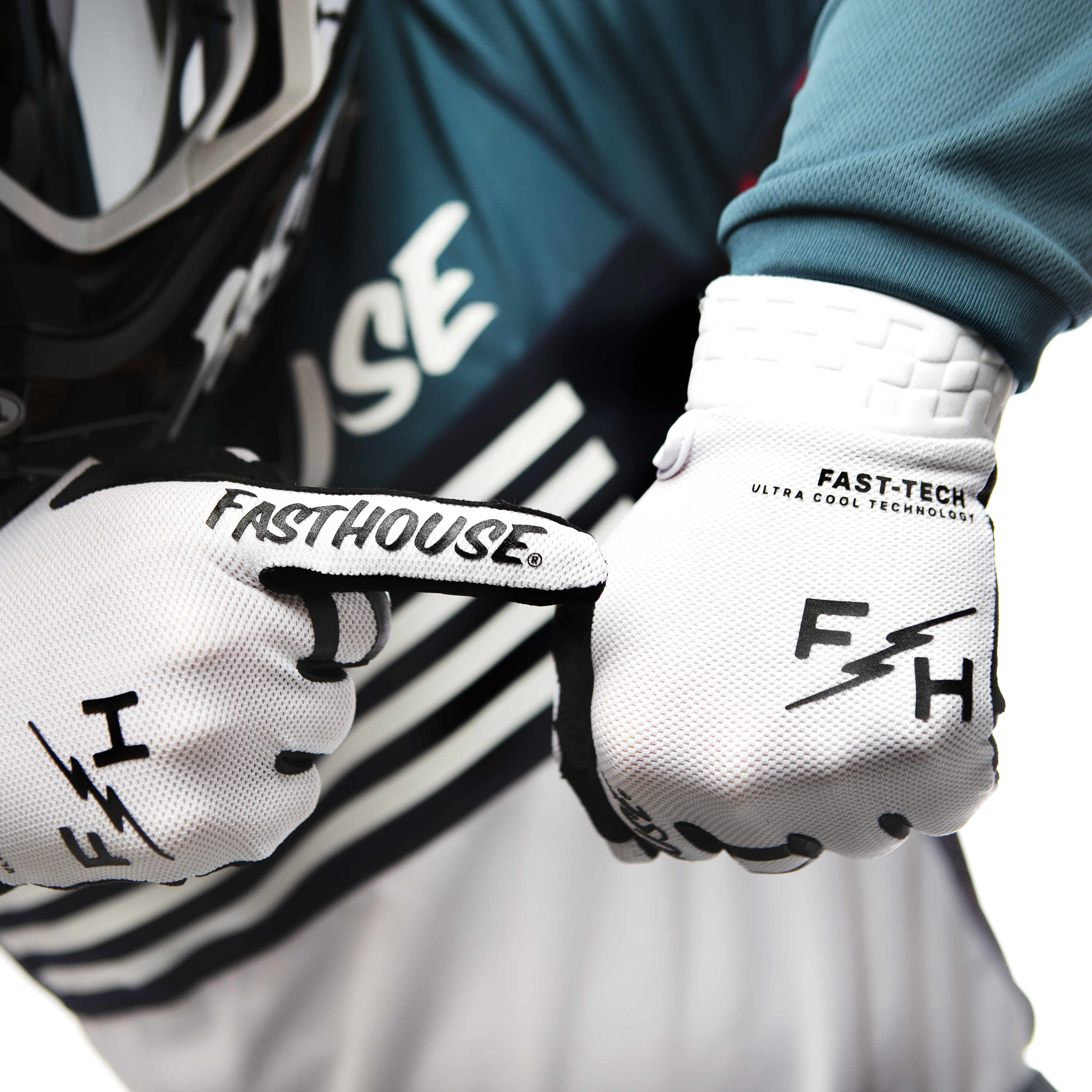 Vapor Glove - White-Black_Detail